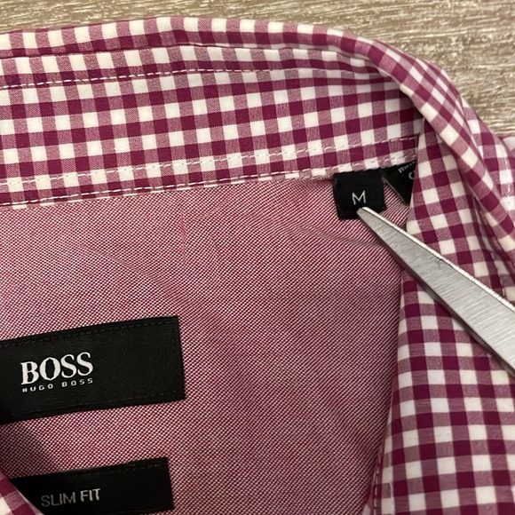 Men’s Hugo Boss long sleeve button down shirts size medium - Picture 7 of 9